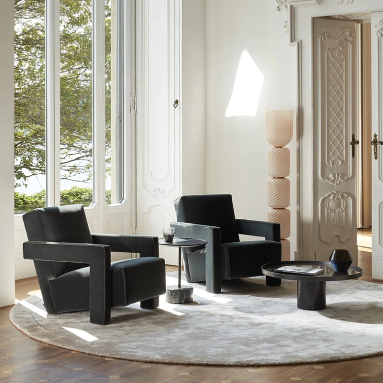 Fauteuil 637 UTRECHT tissu Ortigia Cactus CASSINA