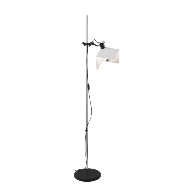 Lampadaire TRIEDRO Blanc et noir STILNOVO