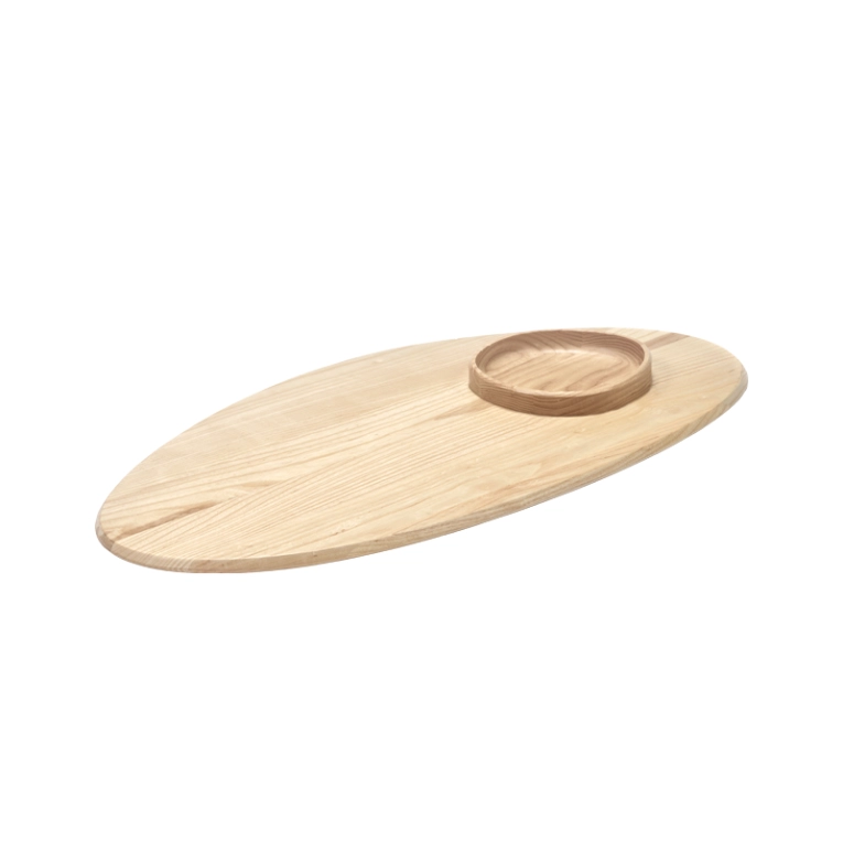 Plateau, plat PLATTER + BOWL 2 Frêne naturel SERAX