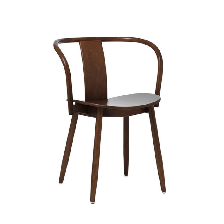 Chaise ICHA CHAIR Noyer MASSPRODUCTIONS