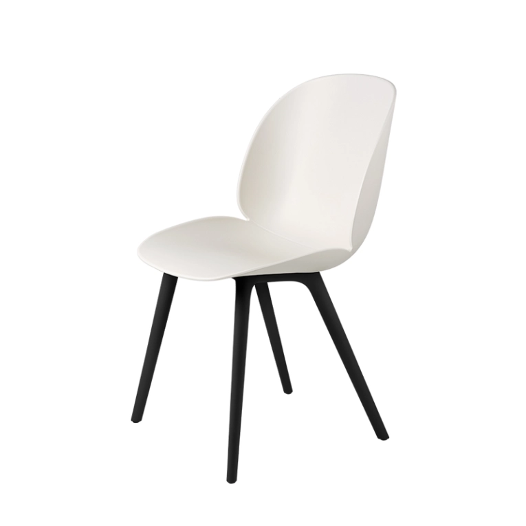 Chaise BEETLE PLASTIQUE Blanc albâtre GUBI