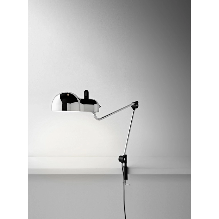 Lampe de bureau TOPO à pince Blanc STILNOVO