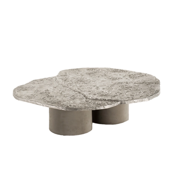 Table basse BRUT Ciment gris TACCHINI