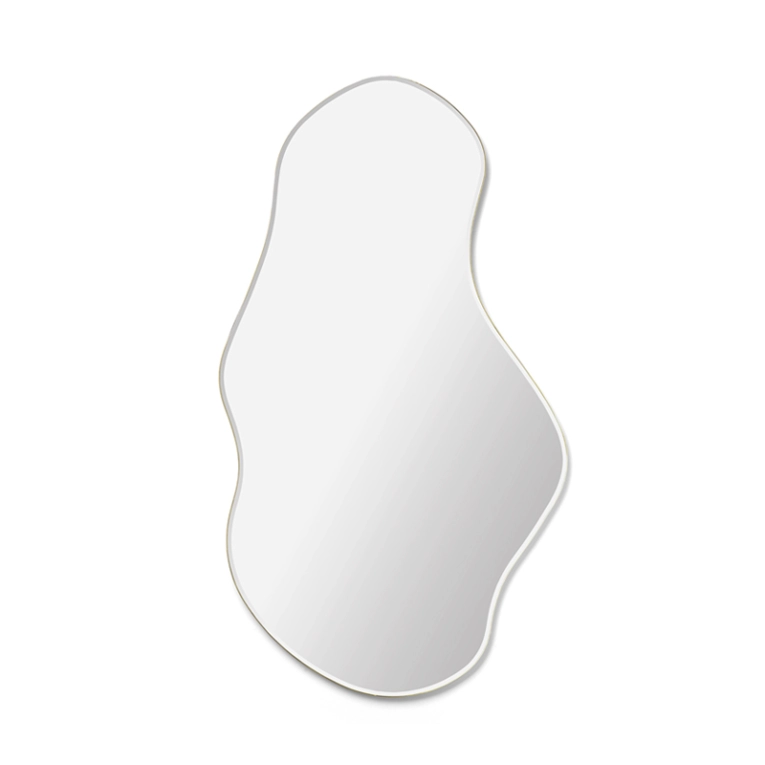 Miroir Miroir POND L Laiton FERM LIVING