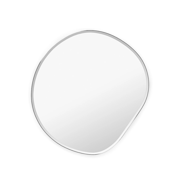 Miroir Miroir POND XL Chrome foncé FERM LIVING