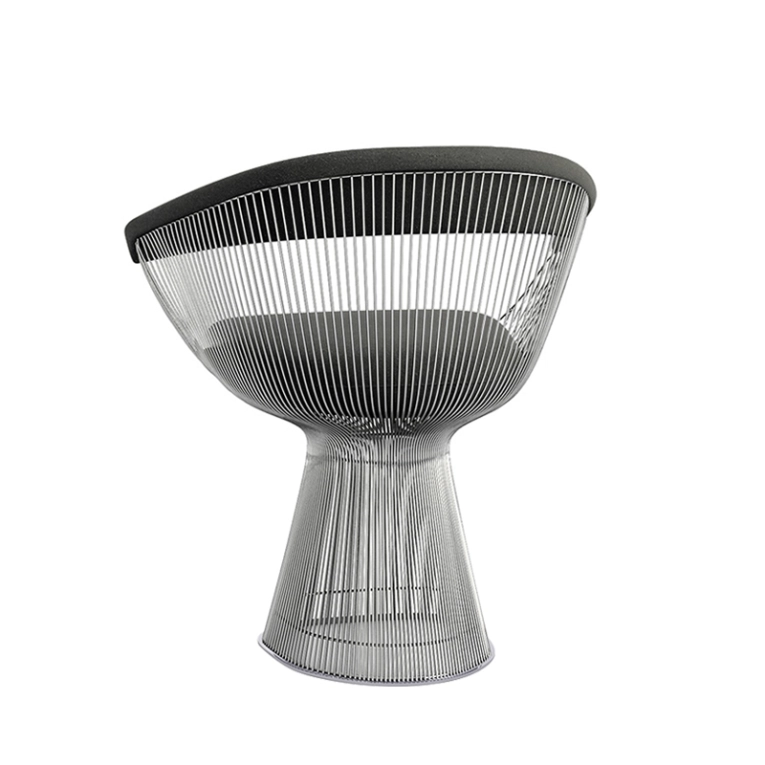 Chaise PLATNER Graphite KNOLL