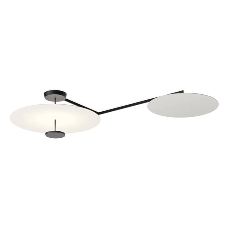 Plafonnier FLAT 5924 Gris clair VIBIA