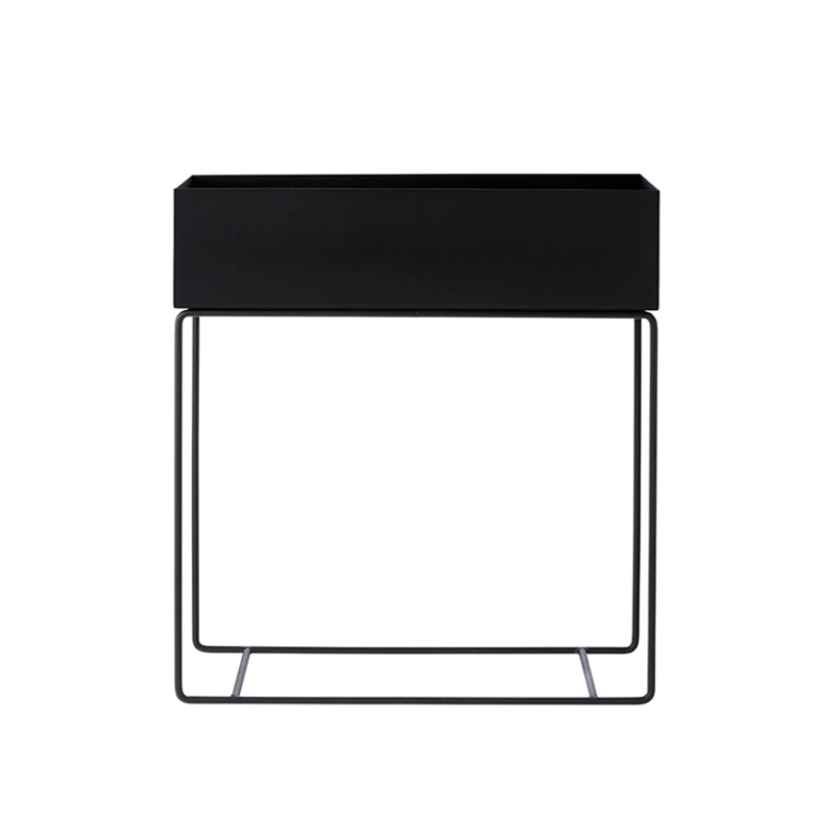 Meuble de rangement Jardinière PLANT BOX Noir FERM LIVING
