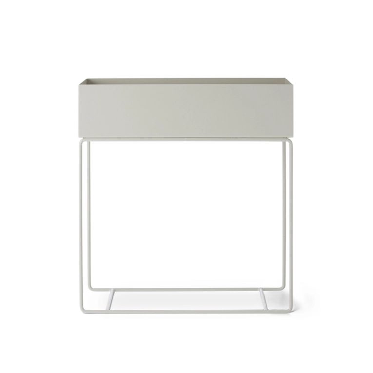 Meuble de rangement Jardinière PLANT BOX Gris clair FERM LIVING