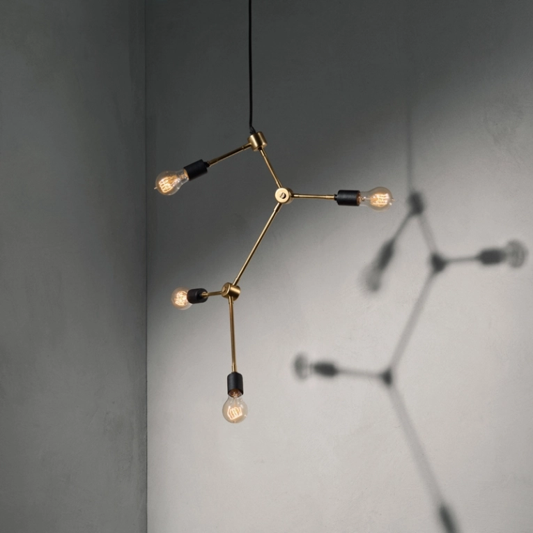 Suspension TRIBECA FRANKLIN CHANDELIER Laiton AUDO COPENHAGEN