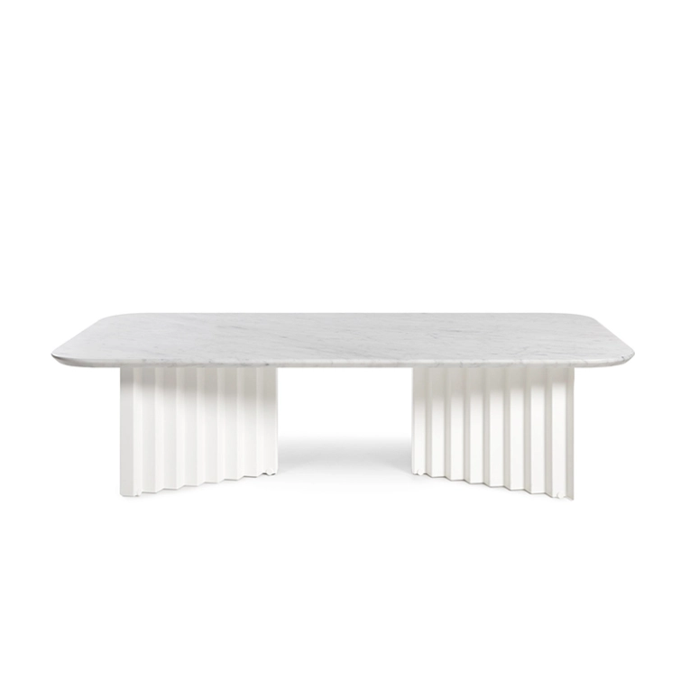 Table basse PLEC large marbre Blanc RS BARCELONA