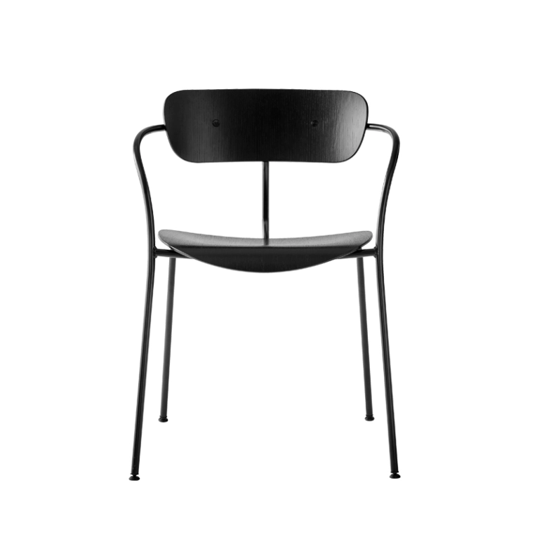 Chaise PAVILION AV2 Noir AND TRADITION