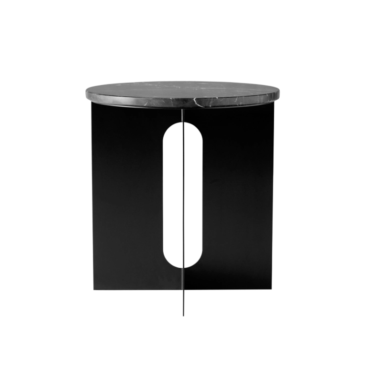 Table d'appoint guéridon ANDROGYNE Noir AUDO COPENHAGEN