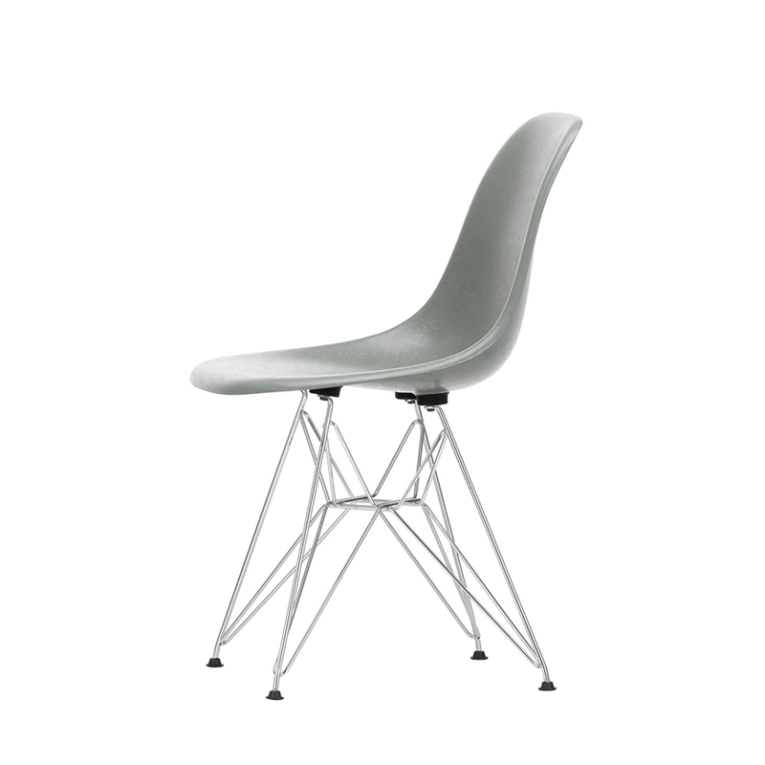 Chaise EAMES FIBERGLASS CHAIR DSR Vert mousse Eames VITRA