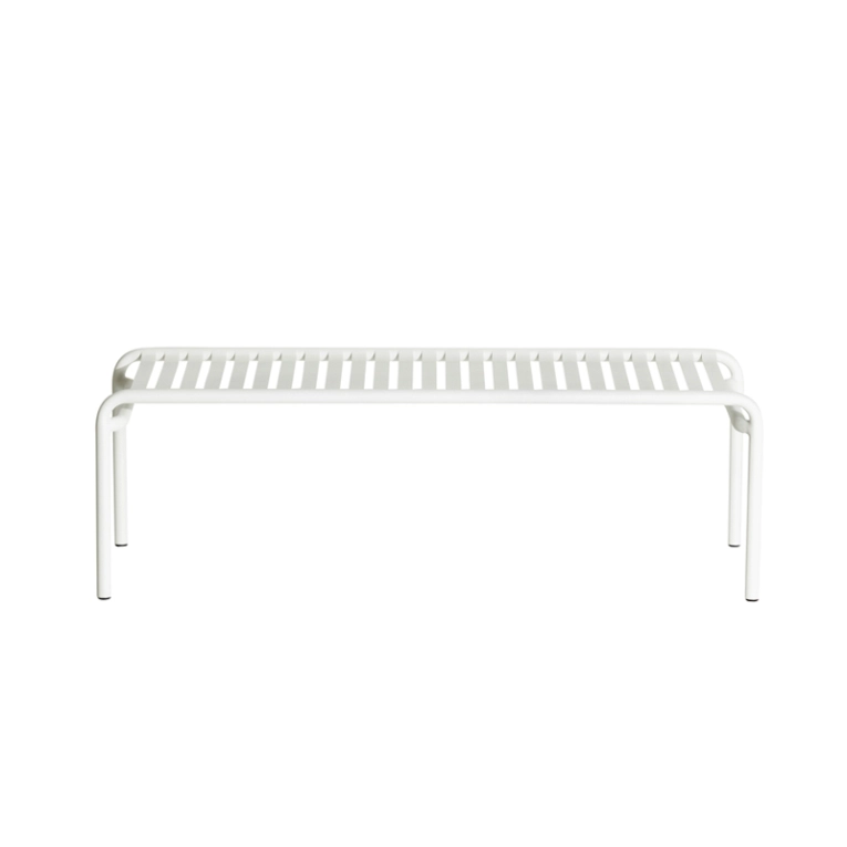 Table basse extérieur WEEK-END large Blanc PETITE FRITURE