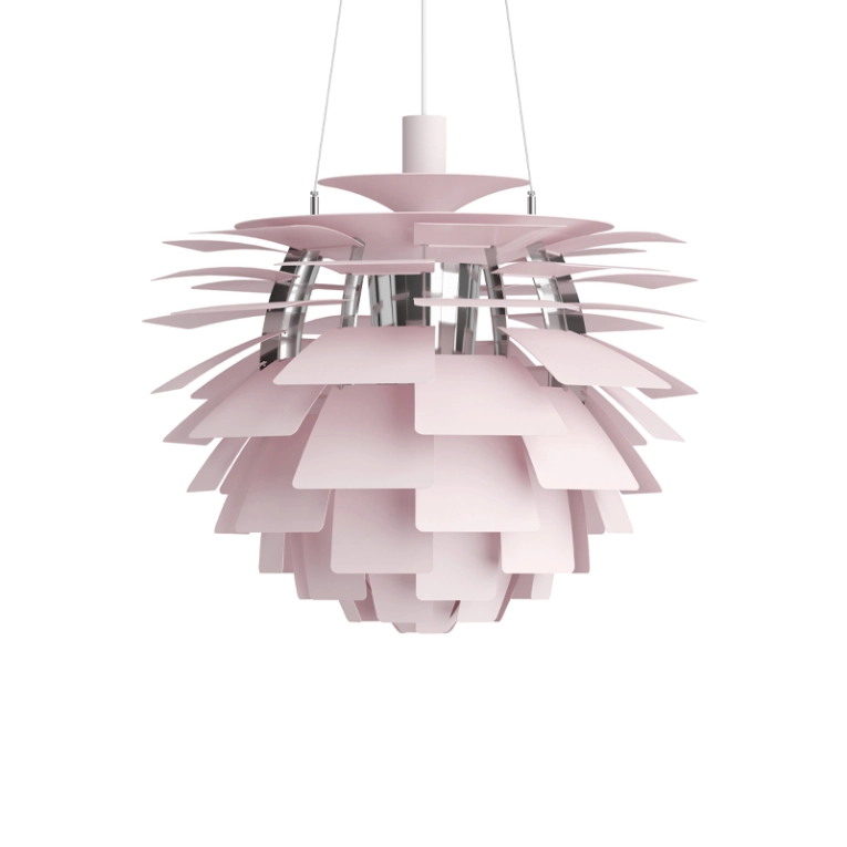 Suspension PH ARTICHOKE Pale Rose Ø 60 Rose pâle LOUIS POULSEN