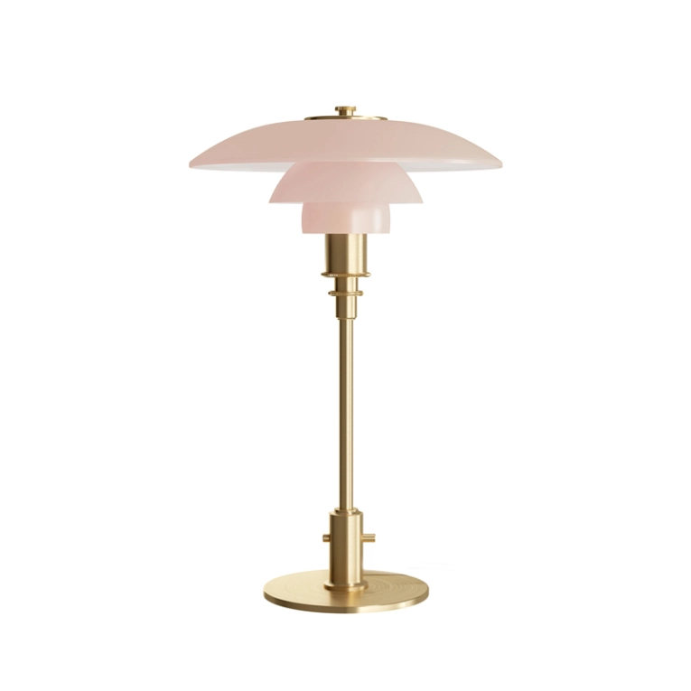 Lampe à poser PH 3/2 Pale Rose Rose pâle LOUIS POULSEN
