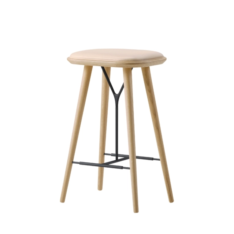 Tabouret haut SPINE BARSTOOL Naturel 90 FREDERICIA