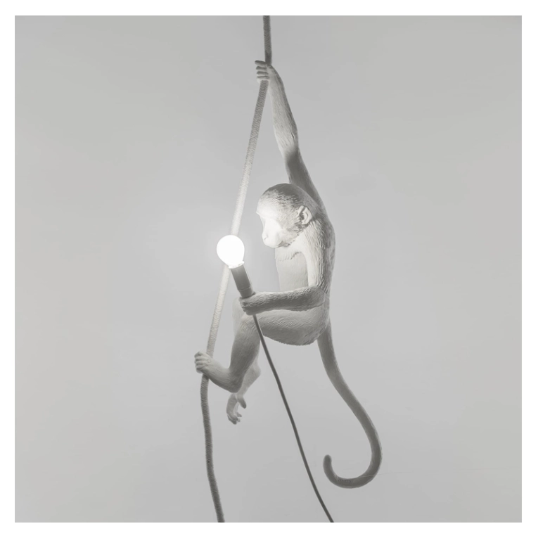 Suspension MONKEY Ceiling Blanc SELETTI