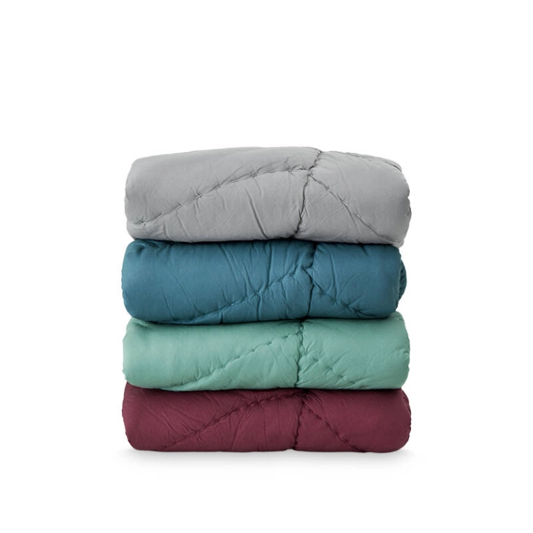 Textile enfant Tapis de jeu LEAF BLANKET Pétrole NOFRED