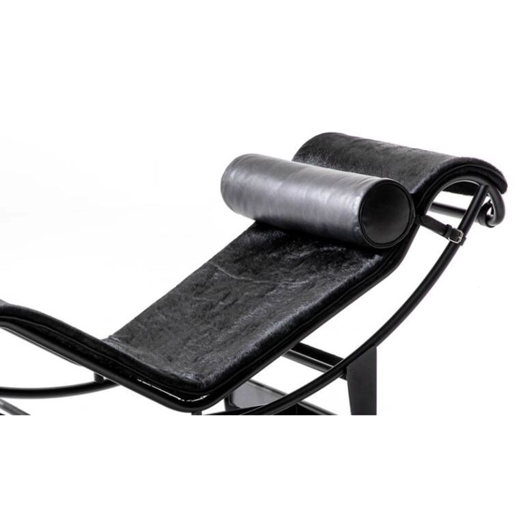 Fauteuil 4 Chaise Longue À Réglage Continu Noire Durable CASSINA