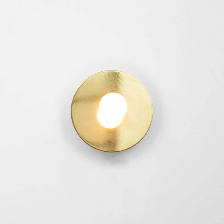 Applique DOT MURALE avec câble Laiton LAMBERT & FILS