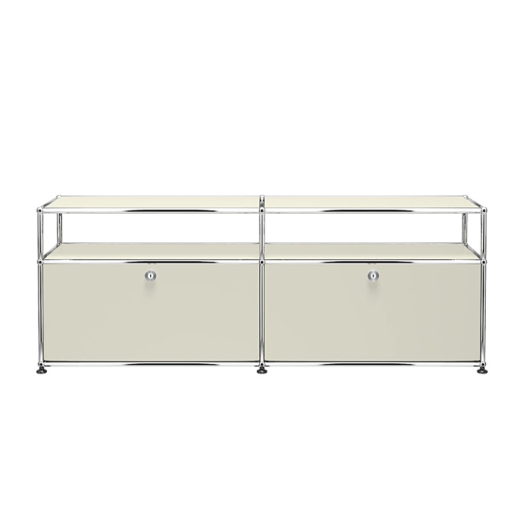 Meuble de rangement USM HALLER O2 Gris clair USM HALLER