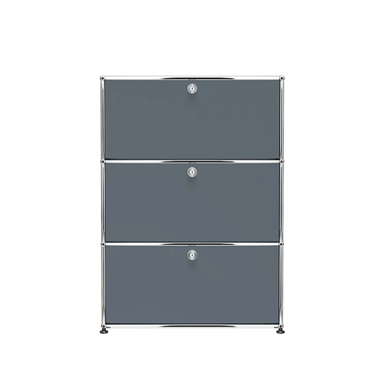 Meuble de rangement USM HALLER G1 Gris moyen USM HALLER