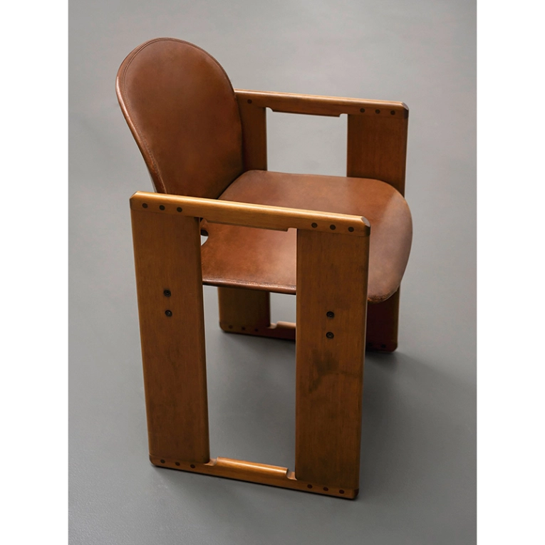 Chaise DIALOGO Cuir Aniline 02 TACCHINI