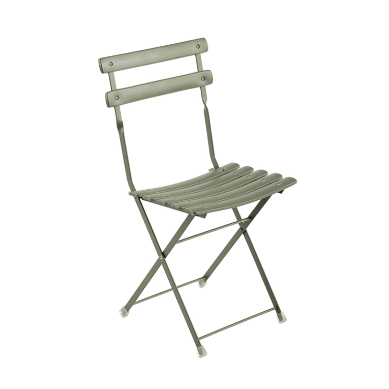 Chaise extérieur ARC EN CIEL Gris Vert EMU
