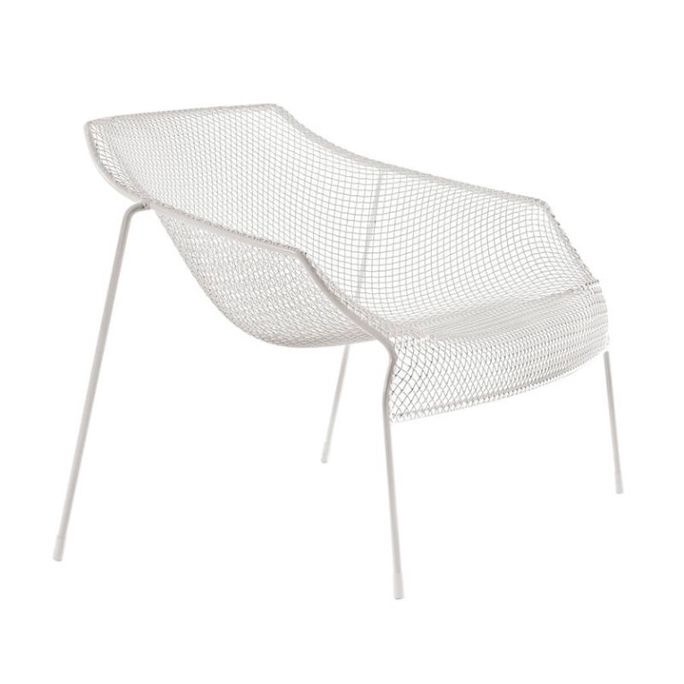 Fauteuil extérieur HEAVEN Blanc EMU