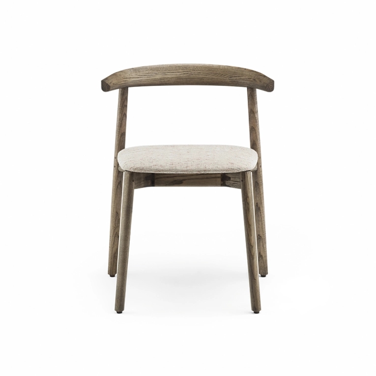 Chaise ANDO ASSISE TISSU Frêne huilé noir / Sonar 113 DE LA ESPADA