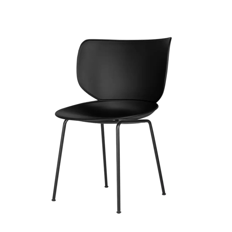Chaise HANA Set de 4 Noir MOOOI