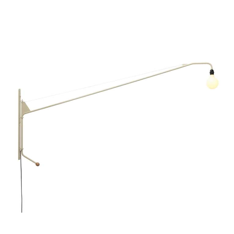 Applique POTENCE Prouvé Blanc Colombe VITRA