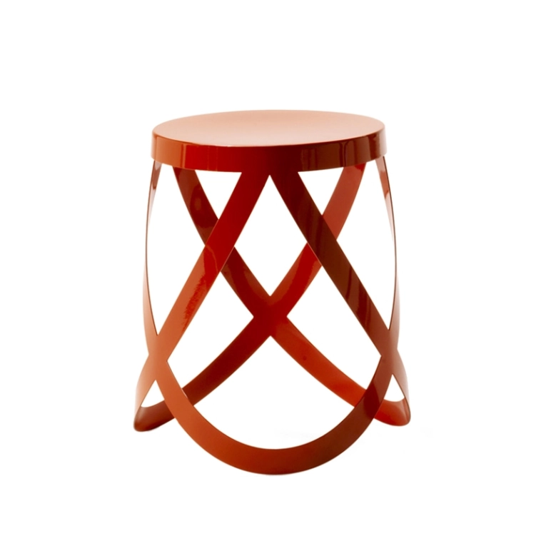 Tabouret RIBBON Rouge CAPPELLINI