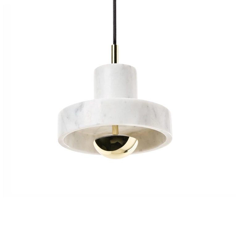 Suspension STONE Blanc TOM DIXON