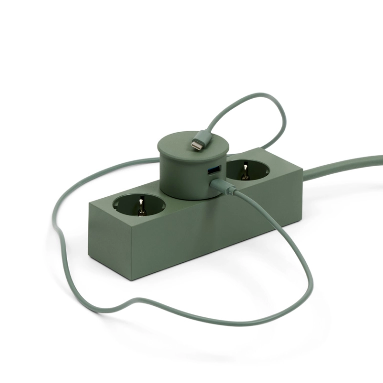 Accessoire luminaire Adaptateur POWER Vert Mousse PEDESTAL