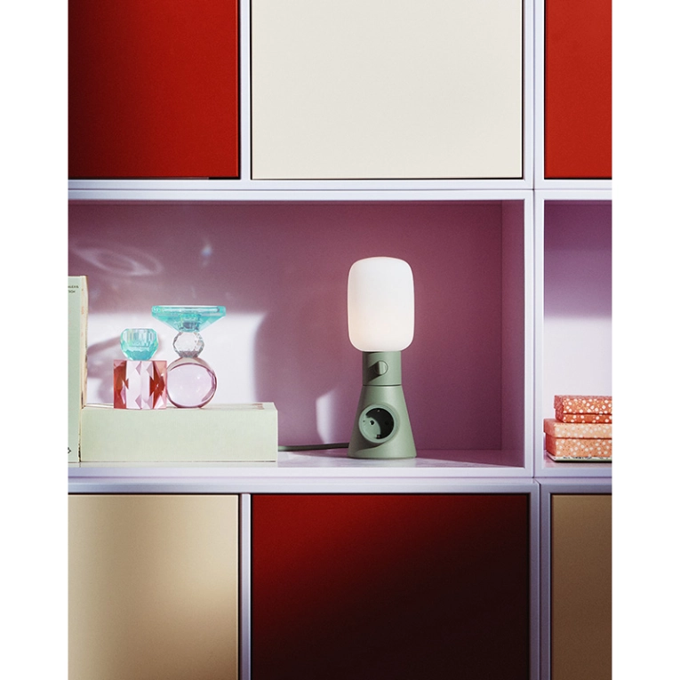 Accessoire luminaire Ampoule Plug-in POWER Vert Mousse PEDESTAL