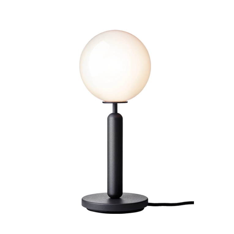Lampe à poser MIIRA OPAL blanc opalin/ gris NUURA