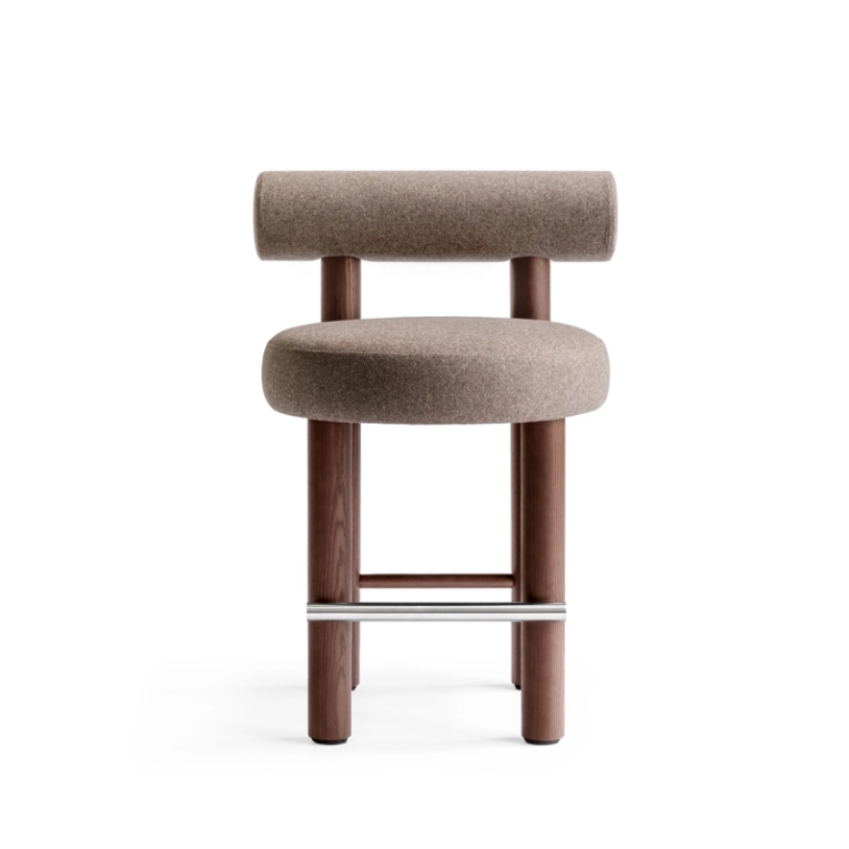 Tabouret haut GROPIUS CS2 Laine Woolland 64 NOOM HOME