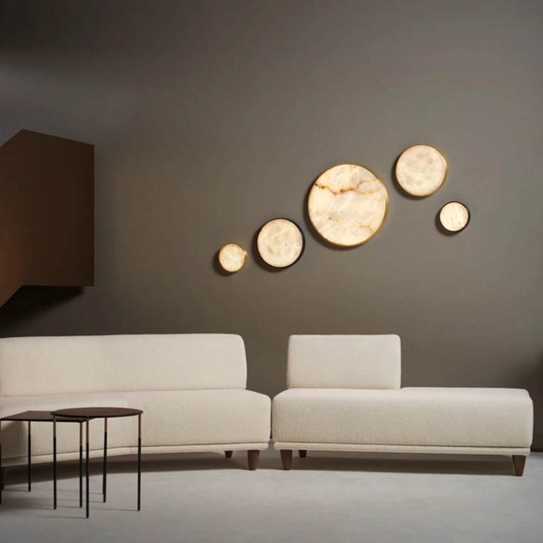 Applique ANVERS Large Laiton satiné CTO LIGHTING