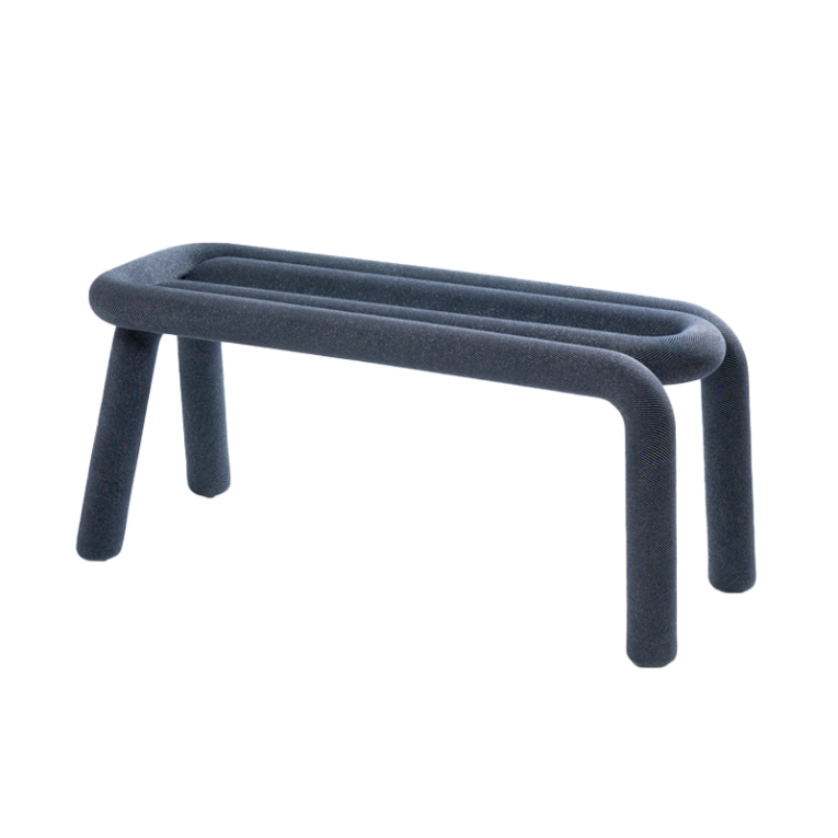 Banc BOLD Bleu pailleté MOUSTACHE
