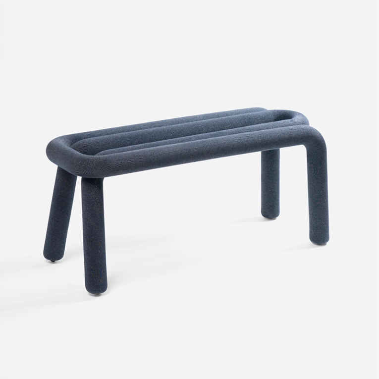Banc BOLD Bleu pailleté MOUSTACHE