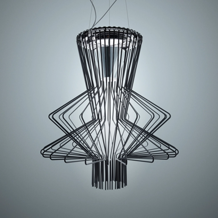 Suspension ALLEGRO RITMICO Noir FOSCARINI