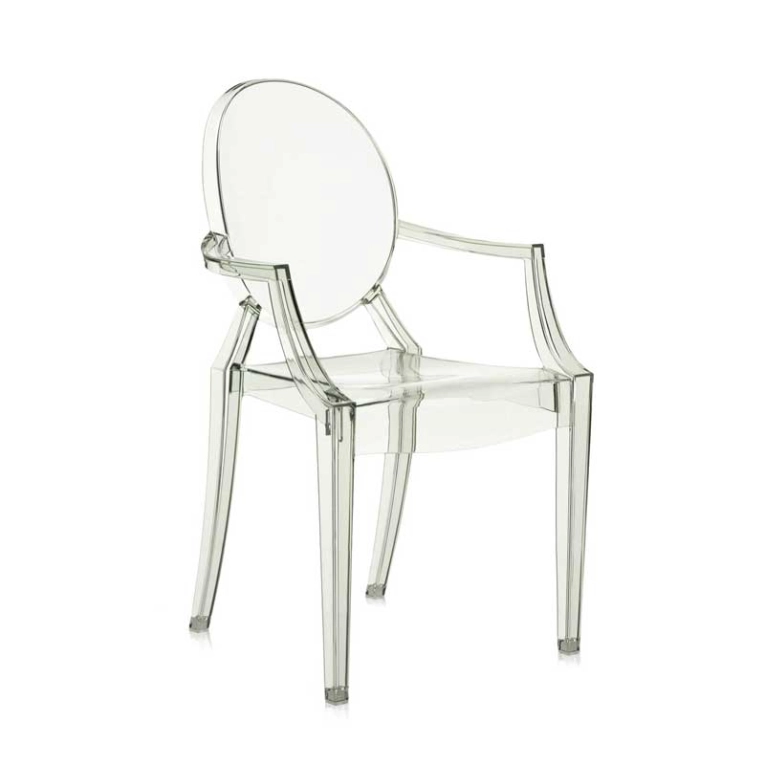 Chaise LOUIS GHOST Vert cristal KARTELL