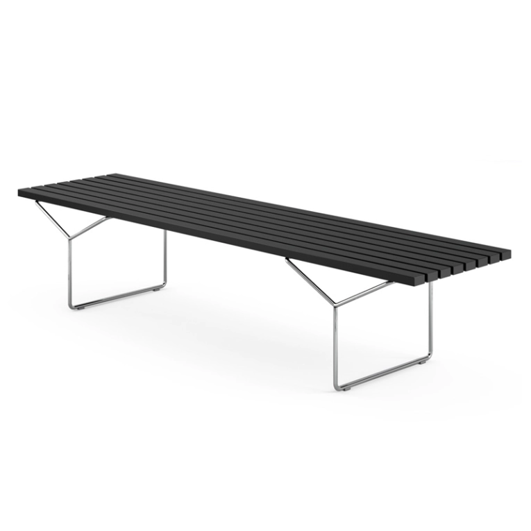 Banc BERTOIA Noir KNOLL