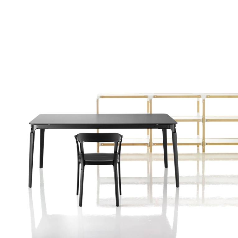 Chaise STEELWOOD Noir MAGIS