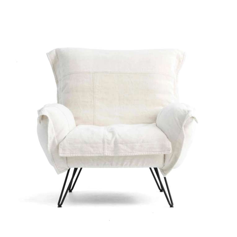 Fauteuil DIESEL CLOUDSCAPE Lin lavé DIESEL WITH MOROSO