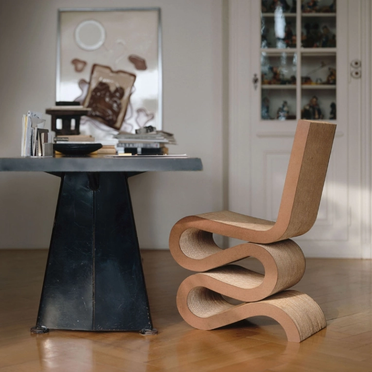 Chaise WIGGLE SIDE CHAIR VITRA