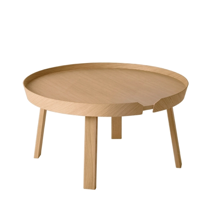 Table basse AROUND L Chêne MUUTO